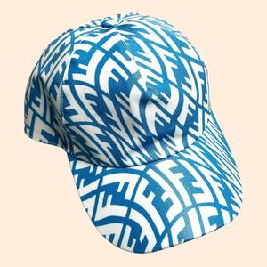 Fendi Vertigo Blue Coated Baseball Cap
